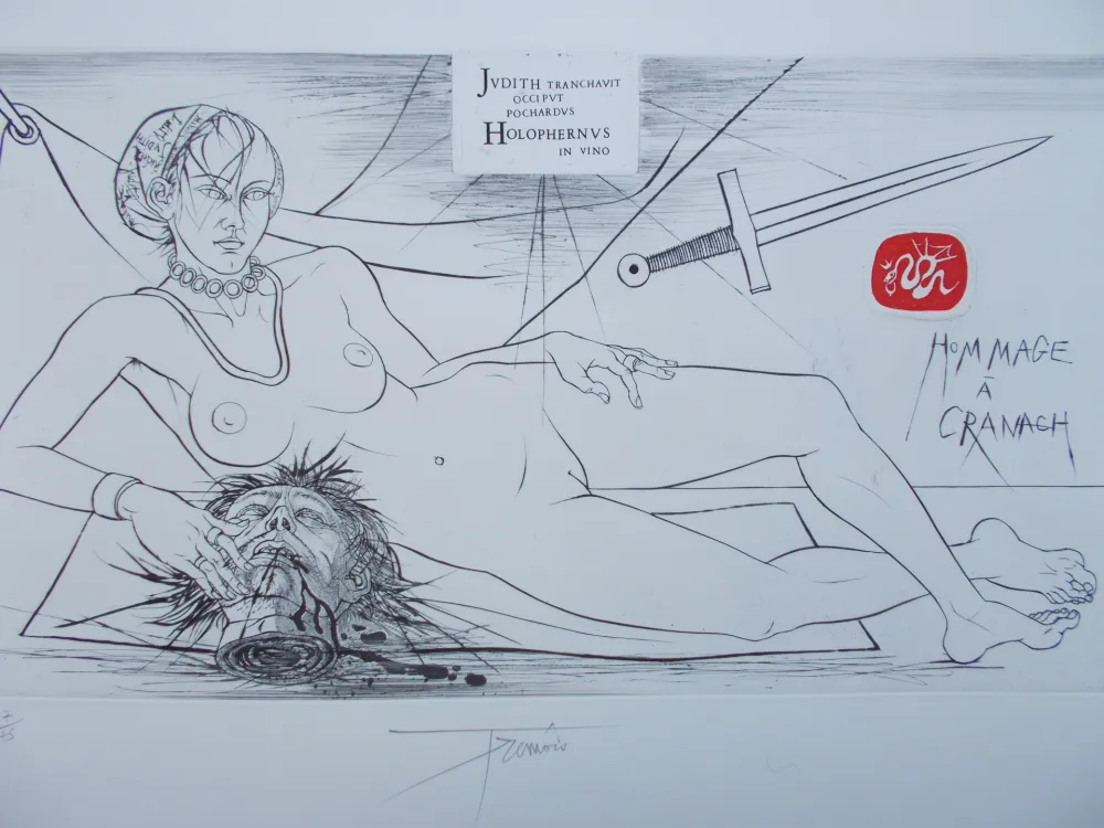 彫版 Trémois - Hommage à Cranach