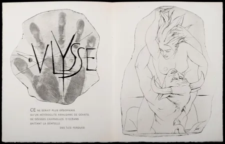 彫版 Trémois - (& Jean Giono) - Naissance de l'Odyssée, 1966 - Full book!