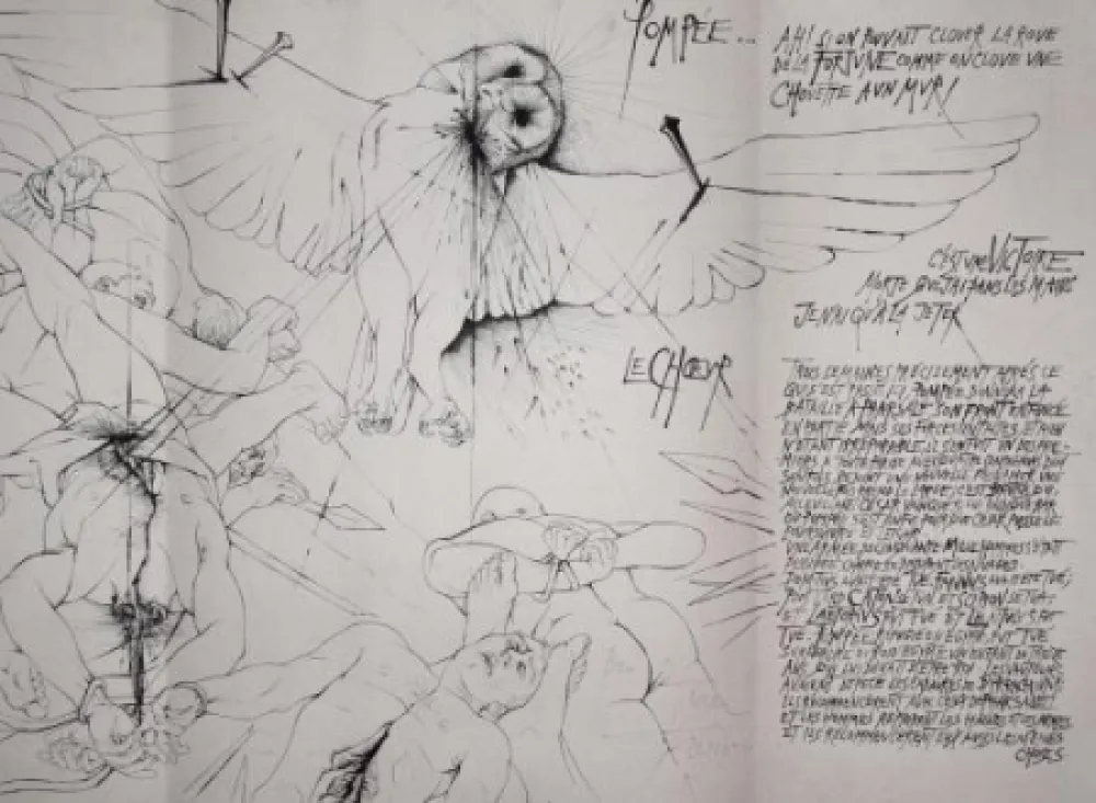 挿絵入り本 Trémois - La guerre civile