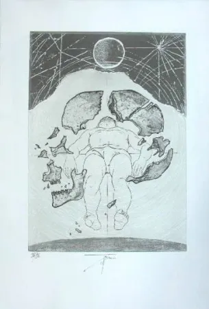 彫版 Trémois - Nu masculin