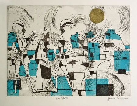 彫版 Trevelyan - Les Baux