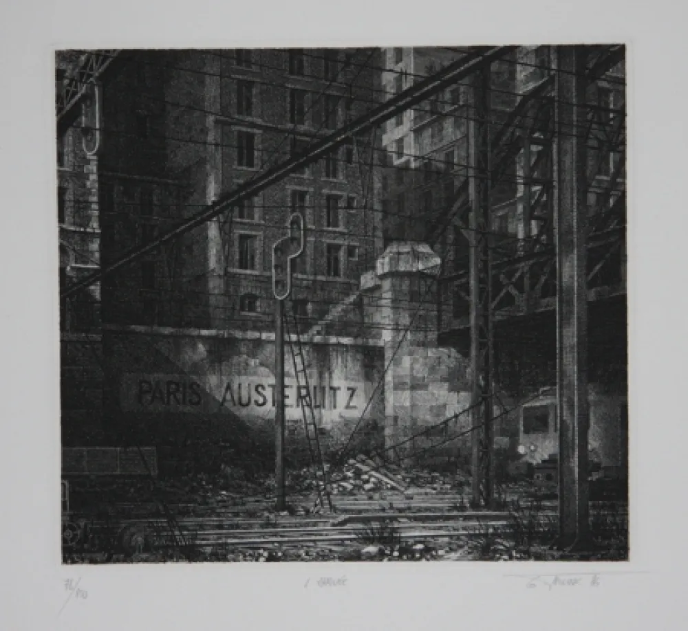 彫版 Trignac - L'arrivée