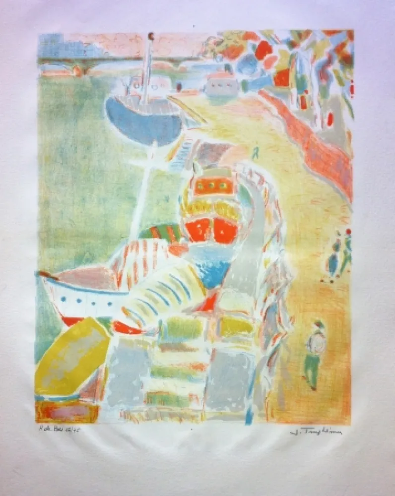 リトグラフ Truphemus - Sans titre