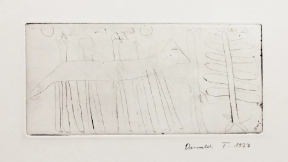 彫版 Tschirtner - Hase (Hare)