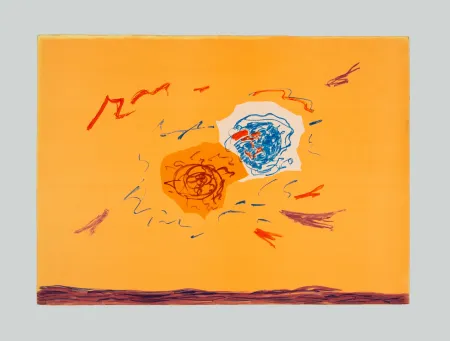 リトグラフ Turcato - Composizione