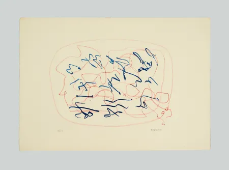 リトグラフ Turcato - Composizione