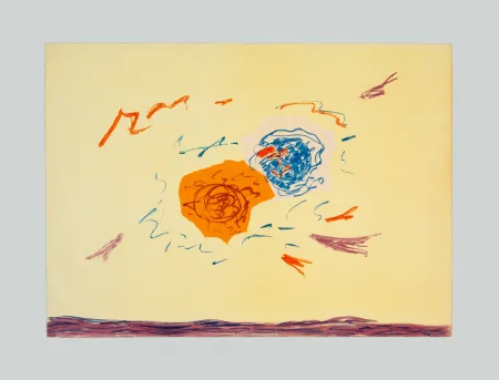 リトグラフ Turcato - Composizione