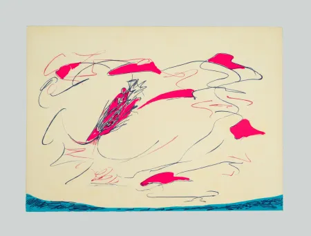 リトグラフ Turcato - Composizione