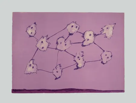 リトグラフ Turcato - Composizione