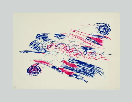 リトグラフ Turcato - Composizione