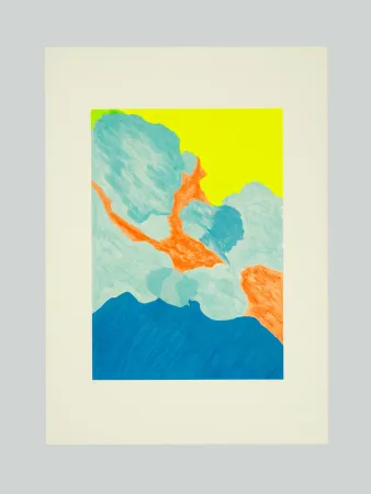 シルクスクリーン Turcato - Composizione