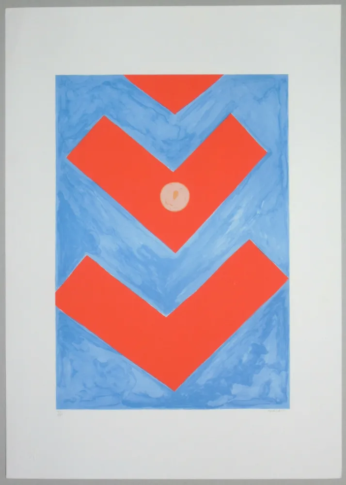 シルクスクリーン Turcato - Composizione