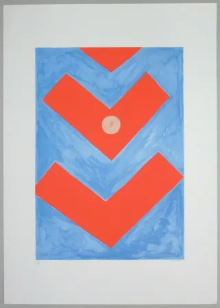 シルクスクリーン Turcato - Composizione