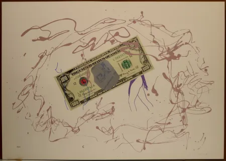 リトグラフ Turcato - Dollaro