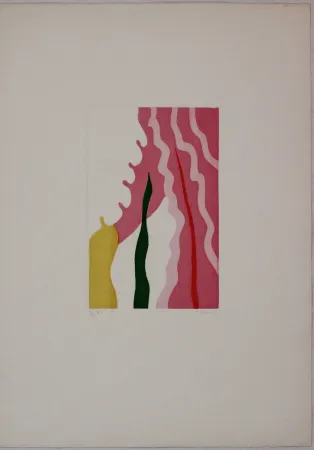 エッチングと　アクチアント Turcato - L'absente