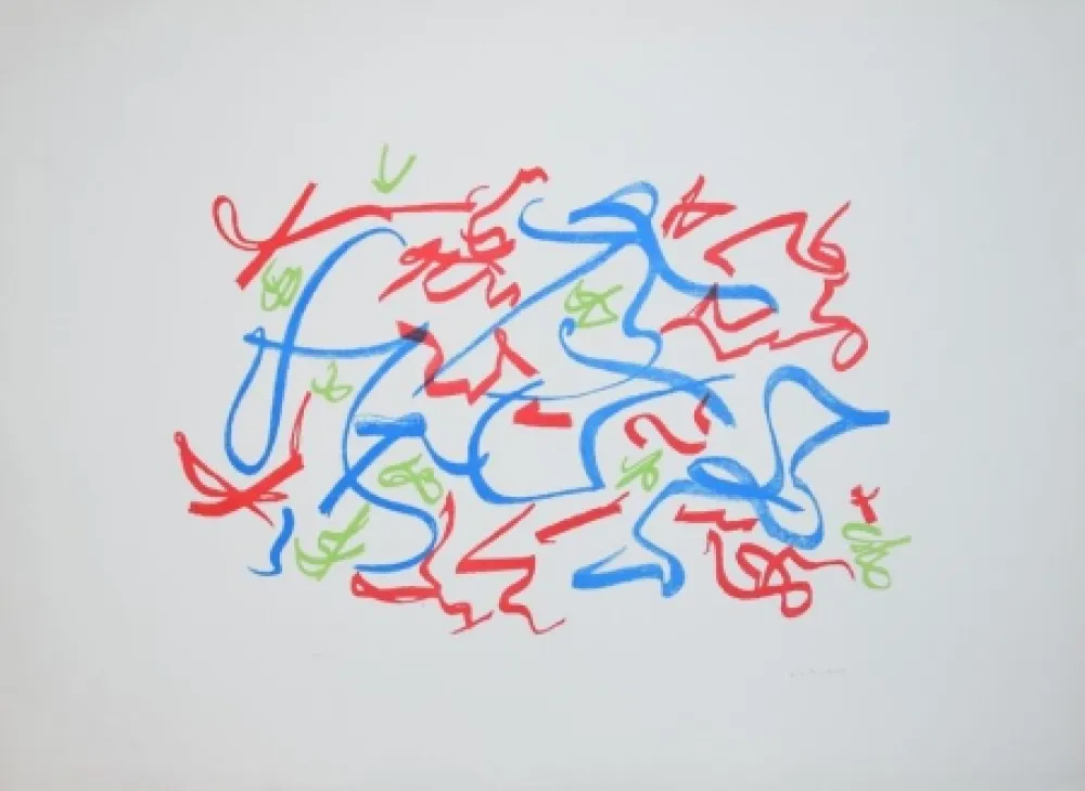 リトグラフ Turcato - Senza titolo