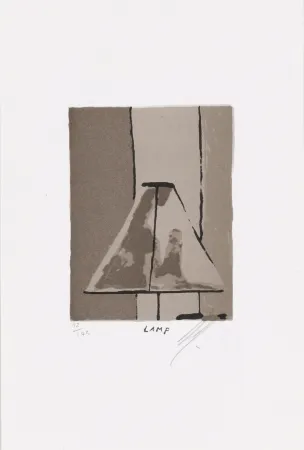 リトグラフ Tuymans - Lamp
