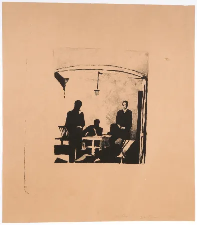 リトグラフ Tuymans - Le Verdict 3