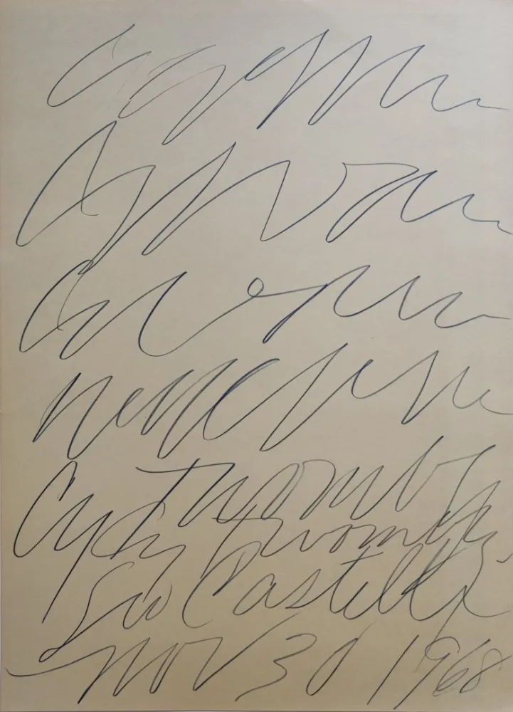 リトグラフ Twombly - 