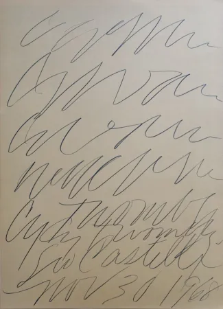 リトグラフ Twombly - 