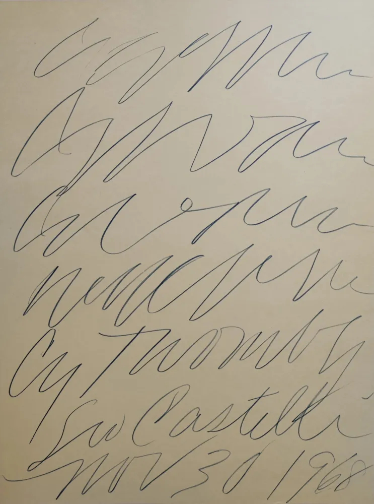 リトグラフ Twombly - 