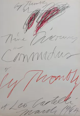 オフセット Twombly - Nine Discourses commodus
