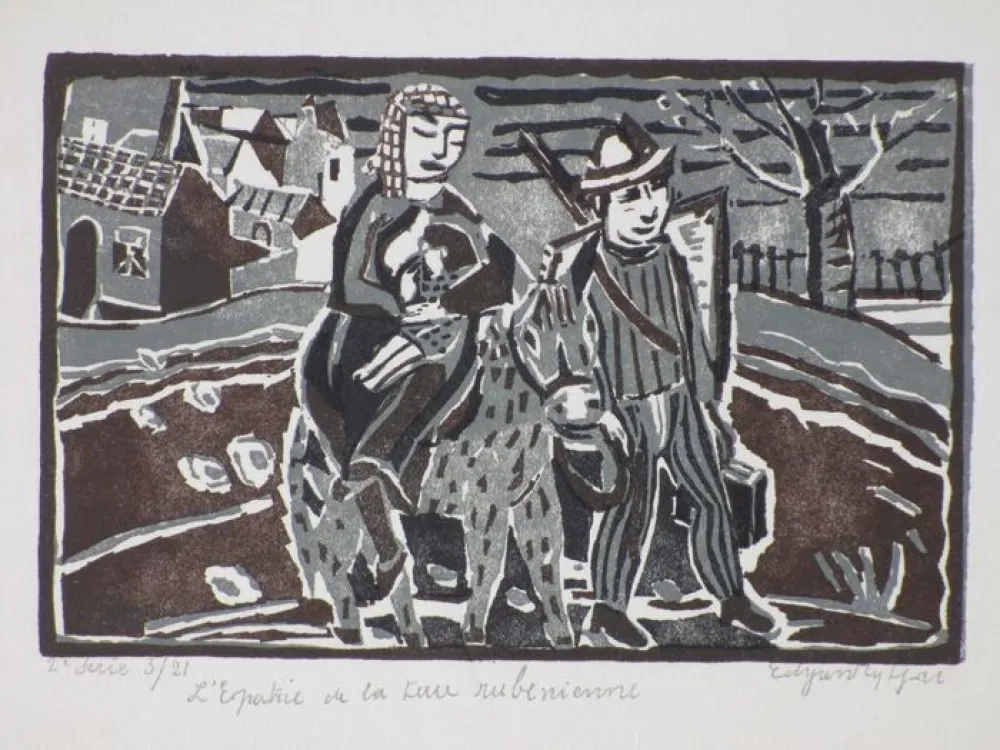 技術的なありません Tytgat - L'expatrie de la terre rubenienne / Vlucht naar Egypte