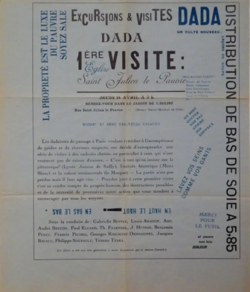 技術的なありません Tzara - Excursions & visites Dada