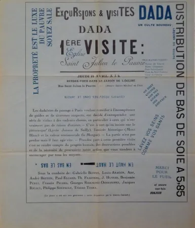 技術的なありません Tzara - Excursions & visites Dada