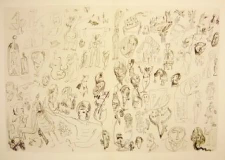 彫版 Tzara - Sans titre