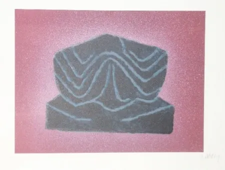 リトグラフ Ubac - Ardoise