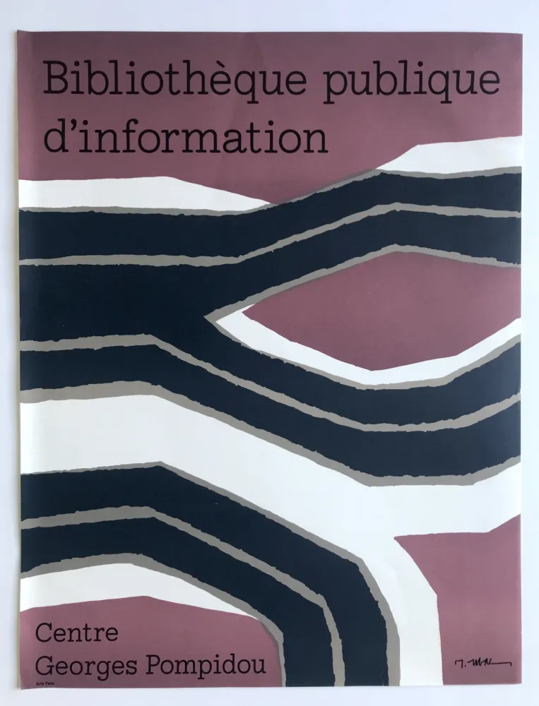 掲示 Ubac - Bibliothèque publique d'Information (BPI) / Centre Pompidou