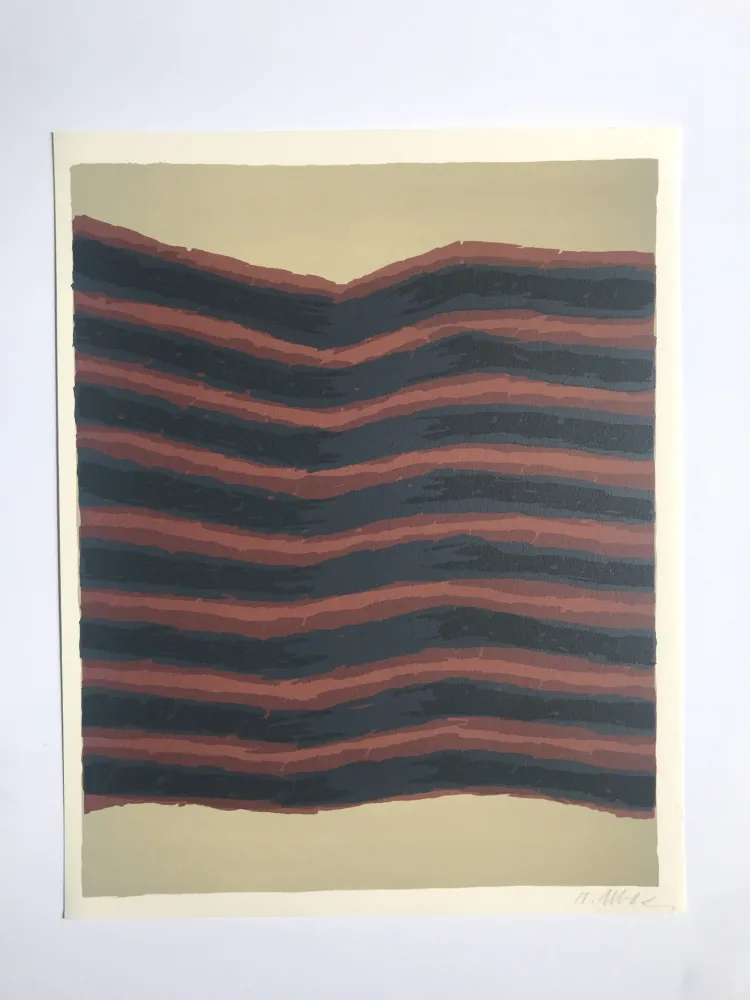 リトグラフ Ubac - Galeries (La terre IV)