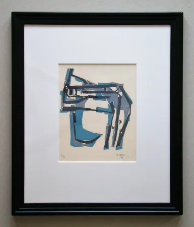 木版 Ubac - L'auberge dans le sanctuaire