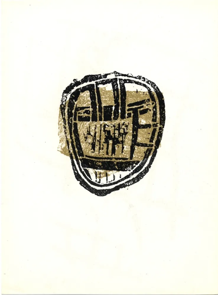 リトグラフ Ubac - Old man's poems