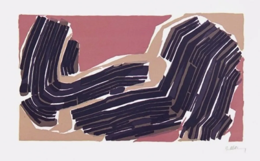 リトグラフ Ubac - Rythme rompu