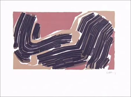 リトグラフ Ubac - Rythme rompu