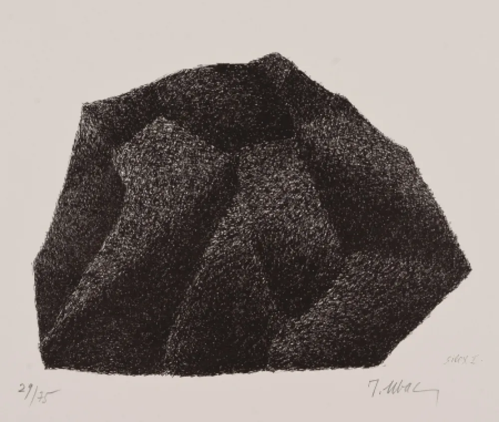 リトグラフ Ubac - Silex I