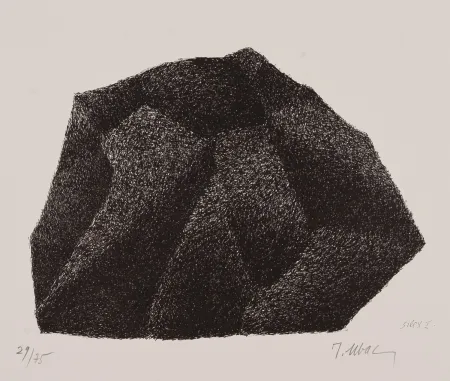 リトグラフ Ubac - Silex I