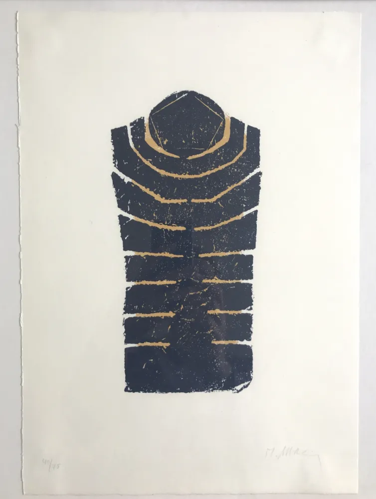 リトグラフ Ubac - Torse