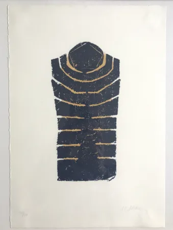 リトグラフ Ubac - Torse