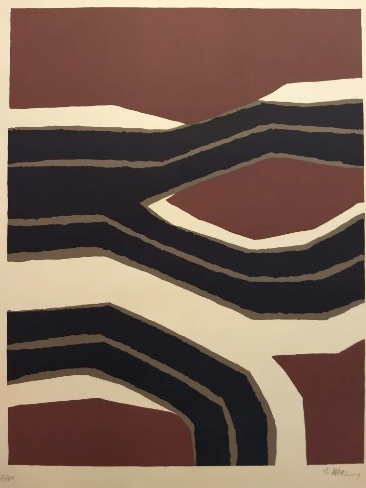 リトグラフ Ubac - Ubac