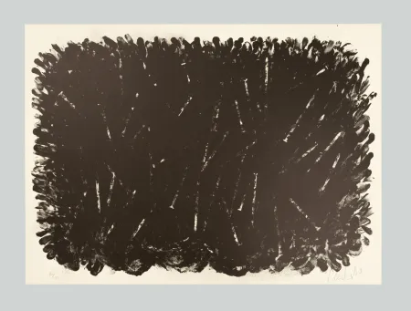 リトグラフ Uecker - Bewegung