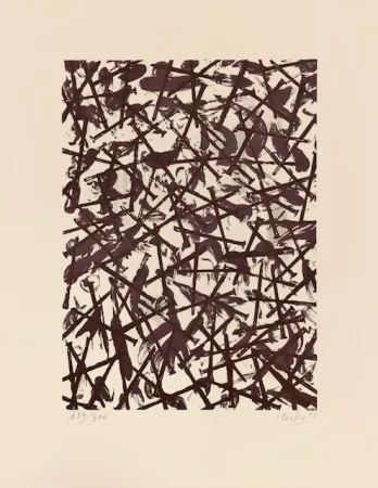 シルクスクリーン Uecker - Verletzungen-Verbindungen