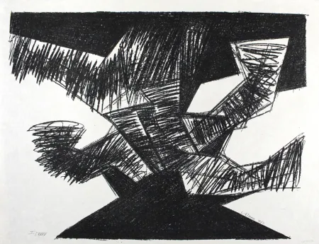 リトグラフ Uhlmann - Erregt