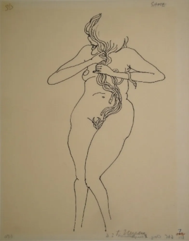 技術的なありません Ungerer - Medusa mit Schlangenhaar