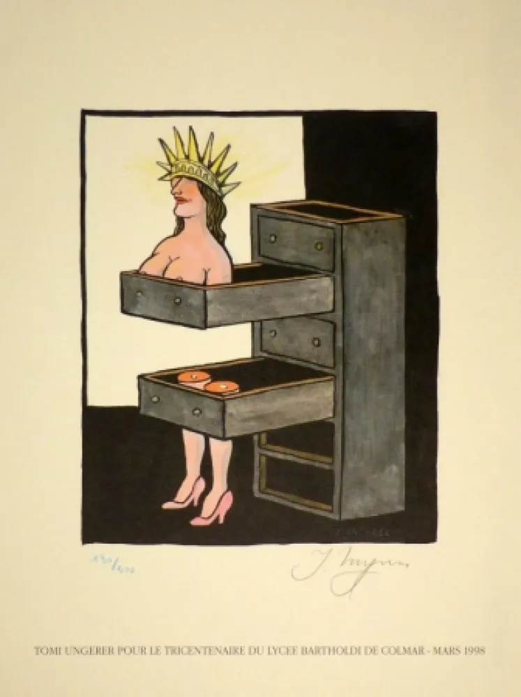 シルクスクリーン Ungerer - Untitled