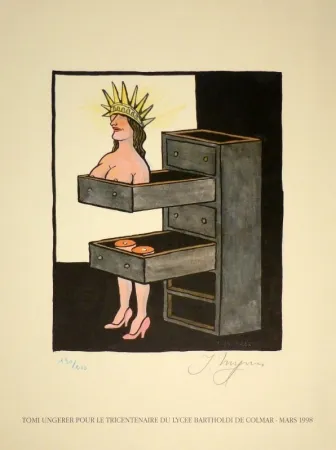 シルクスクリーン Ungerer - Untitled