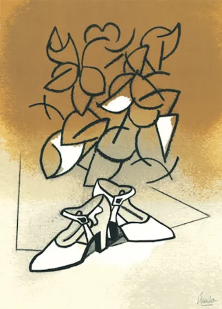 シルクスクリーン Urculo - El puente  de la Espada