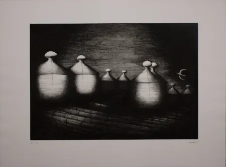 エッチング Vacchi - Untitled